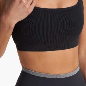 Vuori Blue Seamless Sports Bra